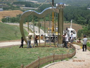 精美的不锈钢竖琴大型公园景观雕塑推荐 临汾